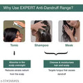 BARE ANATOMY Anti-Dandruff Shampoo - Strengthens Hair with Salicylic Acid & Biotin (250 ml)