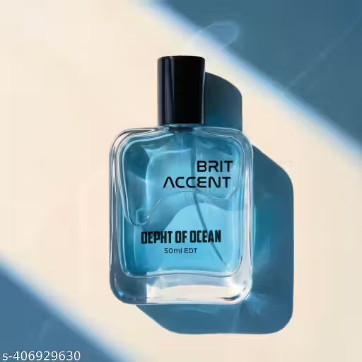 BRIT ACCENT|Depth of Ocean| Long-Lasting|Premium |Specially Currated for Unisex| Eau de Toilette - 50 ml (For Men & Women)