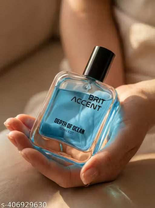 BRIT ACCENT|Depth of Ocean| Long-Lasting|Premium |Specially Currated for Unisex| Eau de Toilette - 50 ml (For Men & Women)